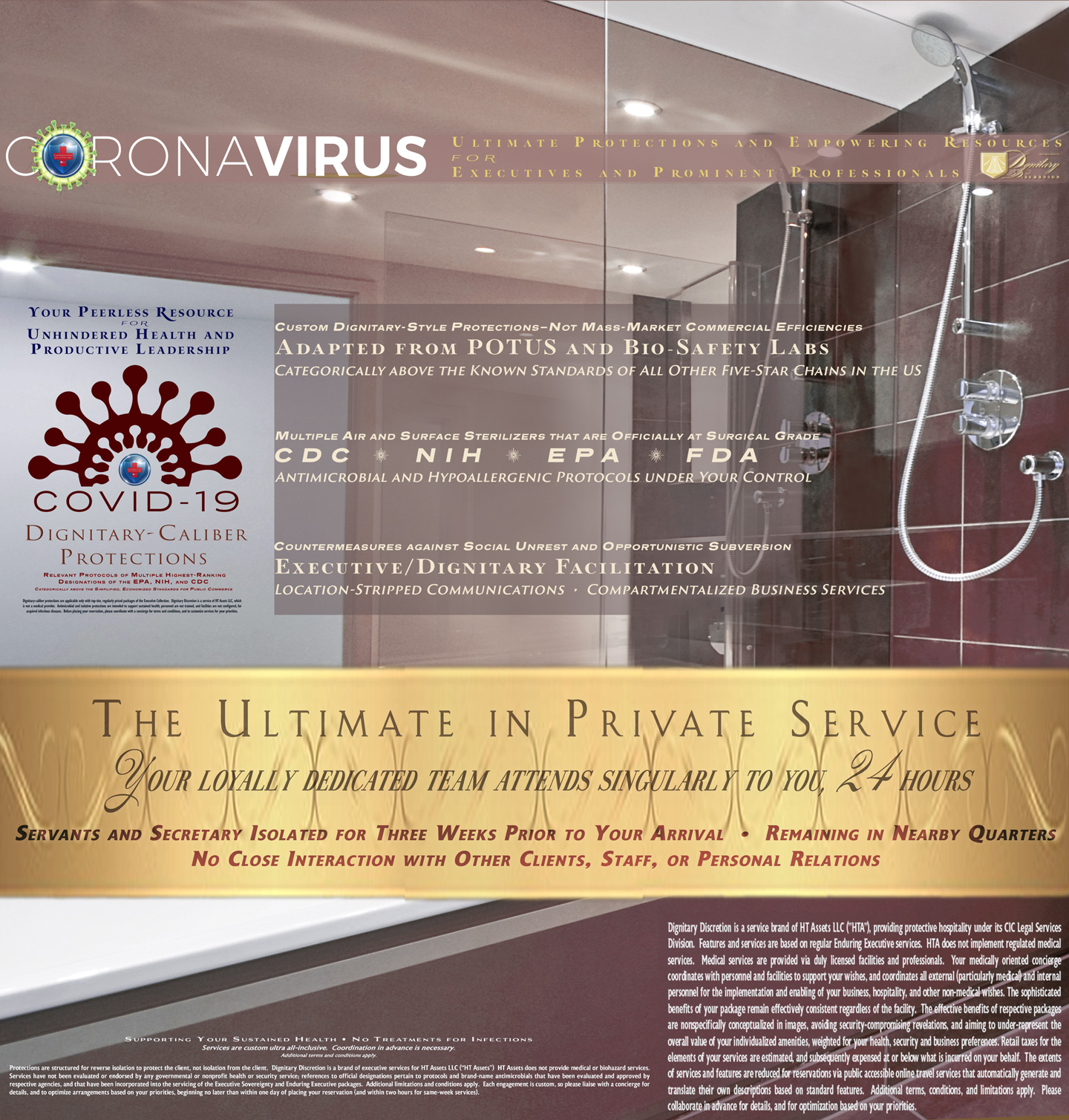 Coronavirus COVID19 Reverse Isolation Healthcare