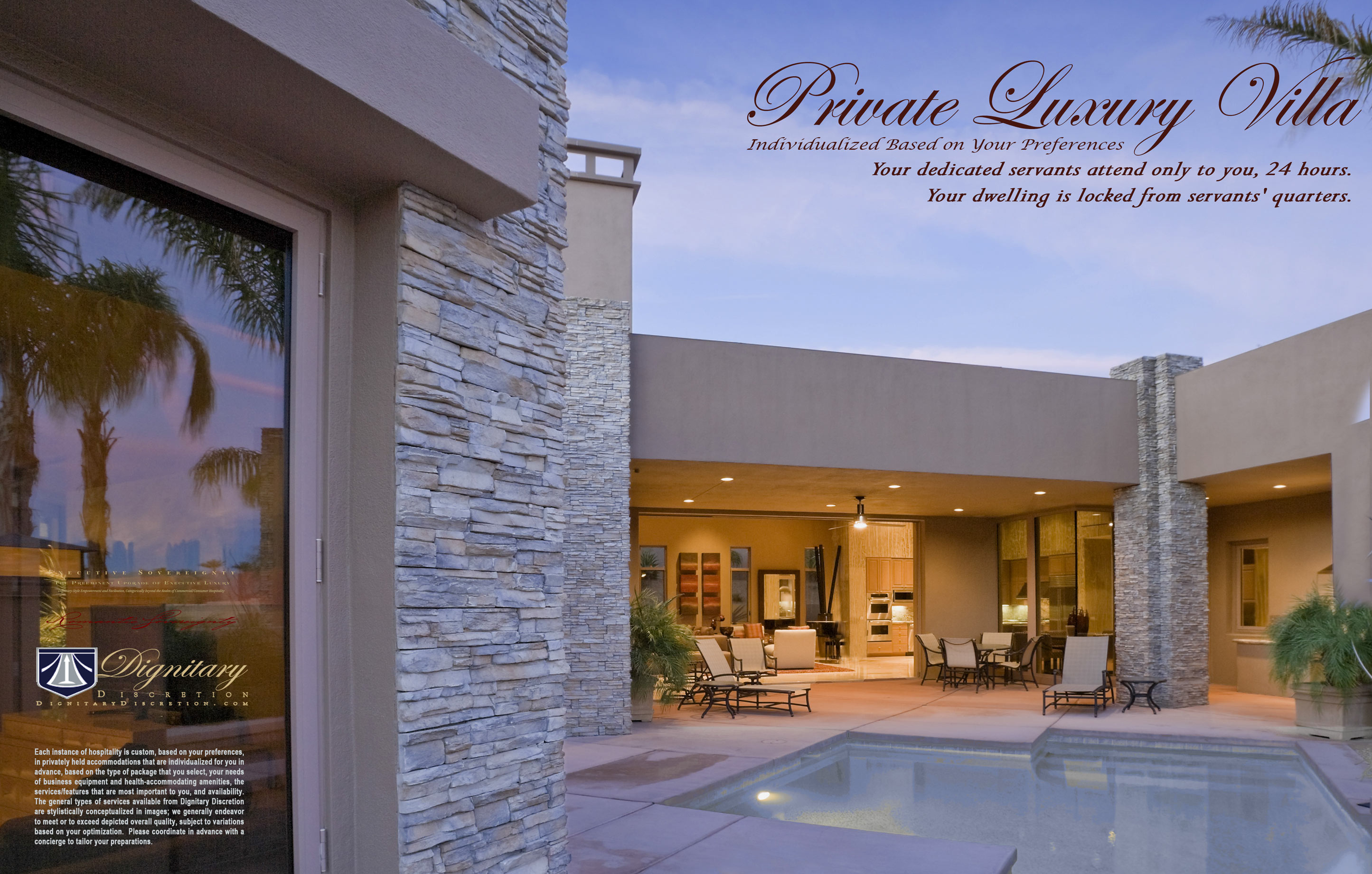 Dedicated Butler Service with Private Ultrauxury Villa in Newport Beach