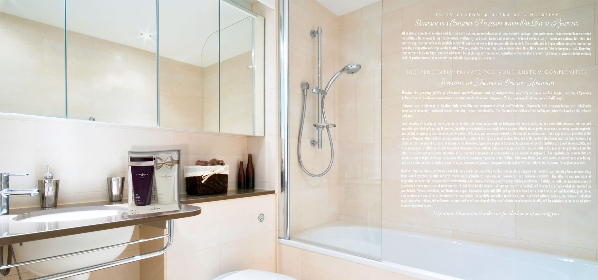 Example of Bathroom of One-Bedroom Executive Luxury
